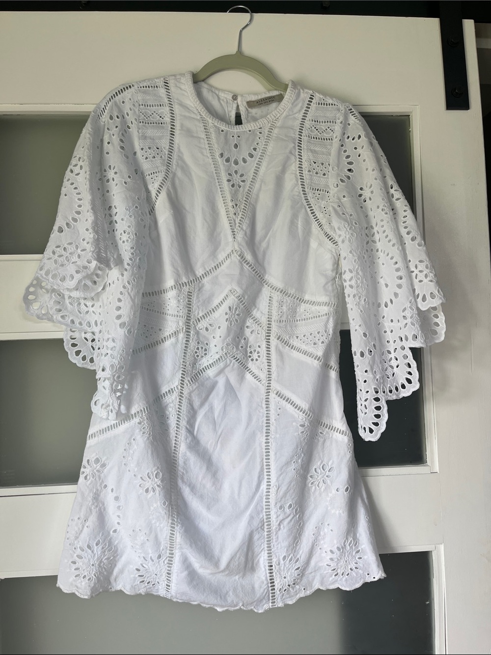 ALLSAINTS luci dress in Snow White